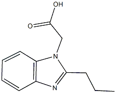  (2-propyl-1H-benzimidazol-1-yl)acetic acid