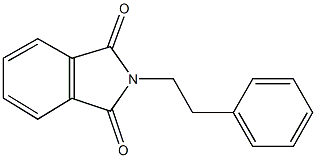 2-(2-phenylethyl)-1H-isoindole-1,3(2H)-dione Struktur