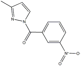  1-{3-nitrobenzoyl}-3-methyl-1H-pyrazole