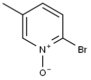 2-bromo-5-methylpyridine 1-oxide Structure