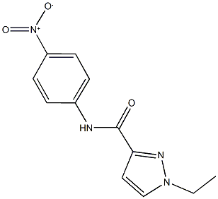  1-ethyl-N-{4-nitrophenyl}-1H-pyrazole-3-carboxamide