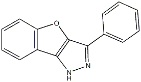 3-phenyl-1H-[1]benzofuro[3,2-c]pyrazole Structure