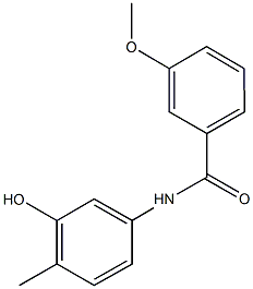 N-(3-hydroxy-4-methylphenyl)-3-methoxybenzamide
