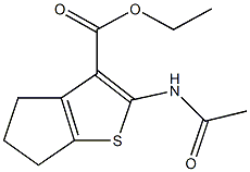  ethyl 2-(acetylamino)-5,6-dihydro-4H-cyclopenta[b]thiophene-3-carboxylate