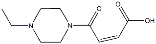  4-(4-ethyl-1-piperazinyl)-4-oxo-2-butenoic acid