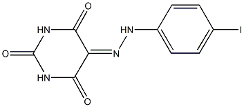  2,4,5,6(1H,3H)-pyrimidinetetrone 5-[(4-iodophenyl)hydrazone]