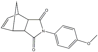 4-(4-methoxyphenyl)-4-azatricyclo[5.2.1.0~2,6~]dec-8-ene-3,5-dione
