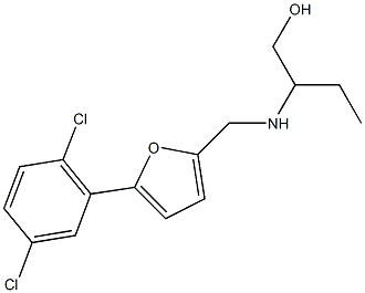  2-({[5-(2,5-dichlorophenyl)-2-furyl]methyl}amino)-1-butanol