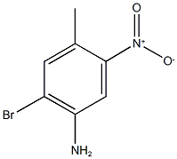 2-bromo-4-methyl-5-nitroaniline Struktur