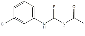 N-acetyl-N'-(3-chloro-2-methylphenyl)thiourea