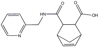  3-{[(2-pyridinylmethyl)amino]carbonyl}bicyclo[2.2.1]hept-5-ene-2-carboxylic acid