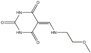  5-{[(2-methoxyethyl)amino]methylene}-2,4,6(1H,3H,5H)-pyrimidinetrione