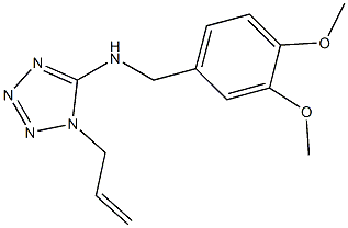 N-(1-allyl-1H-tetraazol-5-yl)-N-(3,4-dimethoxybenzyl)amine