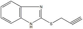 1H-benzimidazol-2-yl 2-propynyl sulfide Structure
