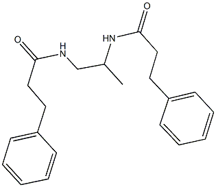  N-{1-methyl-2-[(3-phenylpropanoyl)amino]ethyl}-3-phenylpropanamide