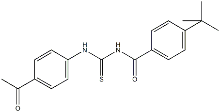 N-(4-acetylphenyl)-N'-(4-tert-butylbenzoyl)thiourea