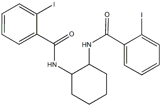 2-iodo-N-{2-[(2-iodobenzoyl)amino]cyclohexyl}benzamide|
