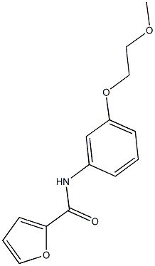  N-[3-(2-methoxyethoxy)phenyl]-2-furamide