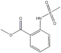  methyl 2-[(methylsulfonyl)amino]benzoate