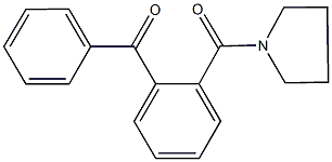 phenyl[2-(pyrrolidin-1-ylcarbonyl)phenyl]methanone|