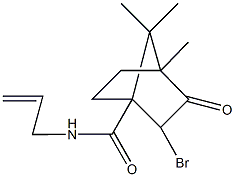  N-allyl-2-bromo-4,7,7-trimethyl-3-oxobicyclo[2.2.1]heptane-1-carboxamide