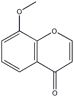 8-methoxy-4H-chromen-4-one Structure