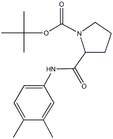 tert-butyl 2-[(3,4-dimethylanilino)carbonyl]-1-pyrrolidinecarboxylate