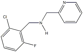 N-(2-chloro-6-fluorobenzyl)-N-(2-pyridinylmethyl)amine|