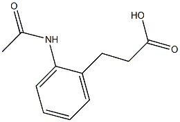3-[2-(acetylamino)phenyl]propanoic acid|