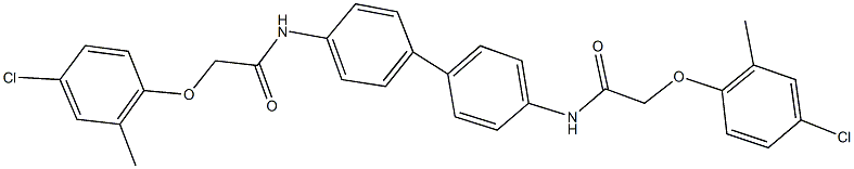  2-(4-chloro-2-methylphenoxy)-N-(4'-{[(4-chloro-2-methylphenoxy)acetyl]amino}[1,1'-biphenyl]-4-yl)acetamide