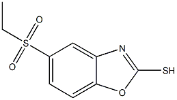  5-(ethylsulfonyl)-1,3-benzoxazol-2-yl hydrosulfide