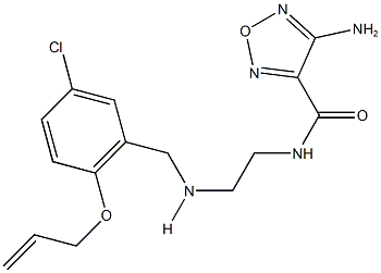 N-(2-{[2-(allyloxy)-5-chlorobenzyl]amino}ethyl)-4-amino-1,2,5-oxadiazole-3-carboxamide