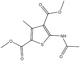  dimethyl 5-(acetylamino)-3-methyl-2,4-thiophenedicarboxylate