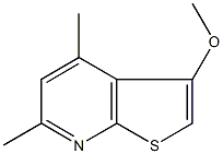 4,6-dimethylthieno[2,3-b]pyridin-3-yl methyl ether