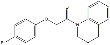  4-bromophenyl 2-(3,4-dihydroquinolin-1(2H)-yl)-2-oxoethyl ether