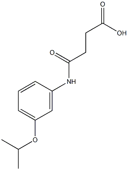  4-(3-isopropoxyanilino)-4-oxobutanoic acid