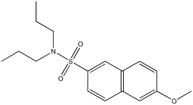 6-methoxy-N,N-dipropyl-2-naphthalenesulfonamide