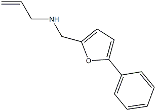 N-allyl-N-[(5-phenyl-2-furyl)methyl]amine 结构式