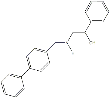2-[([1,1'-biphenyl]-4-ylmethyl)amino]-1-phenylethanol
