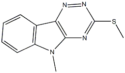 5-methyl-3-(methylsulfanyl)-5H-[1,2,4]triazino[5,6-b]indole