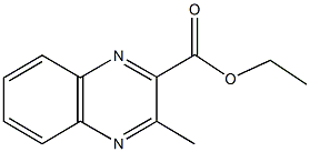 ethyl 3-methyl-2-quinoxalinecarboxylate Structure