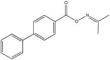 acetone O-([1,1'-biphenyl]-4-ylcarbonyl)oxime|