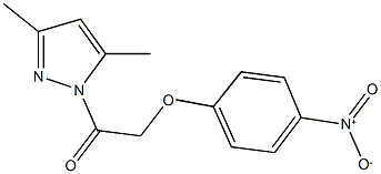 1-({4-nitrophenoxy}acetyl)-3,5-dimethyl-1H-pyrazole