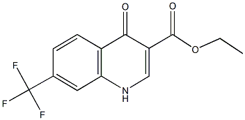  ethyl 4-oxo-7-(trifluoromethyl)-1,4-dihydro-3-quinolinecarboxylate