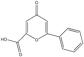 4-Oxo-6-phenyl-4H-pyran-2-carboxylic acid