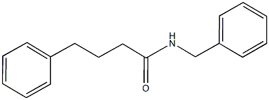 N-BENZYL-4-PHENYLBUTANAMIDE Structure