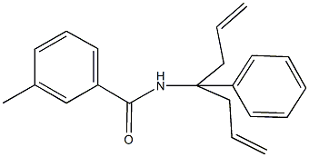  N-(1-allyl-1-phenyl-3-butenyl)-3-methylbenzamide