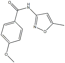 4-methoxy-N-(5-methyl-3-isoxazolyl)benzamide