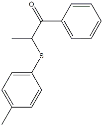 2-[(4-methylphenyl)sulfanyl]-1-phenyl-1-propanone