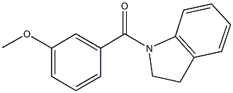  1-(3-methoxybenzoyl)indoline